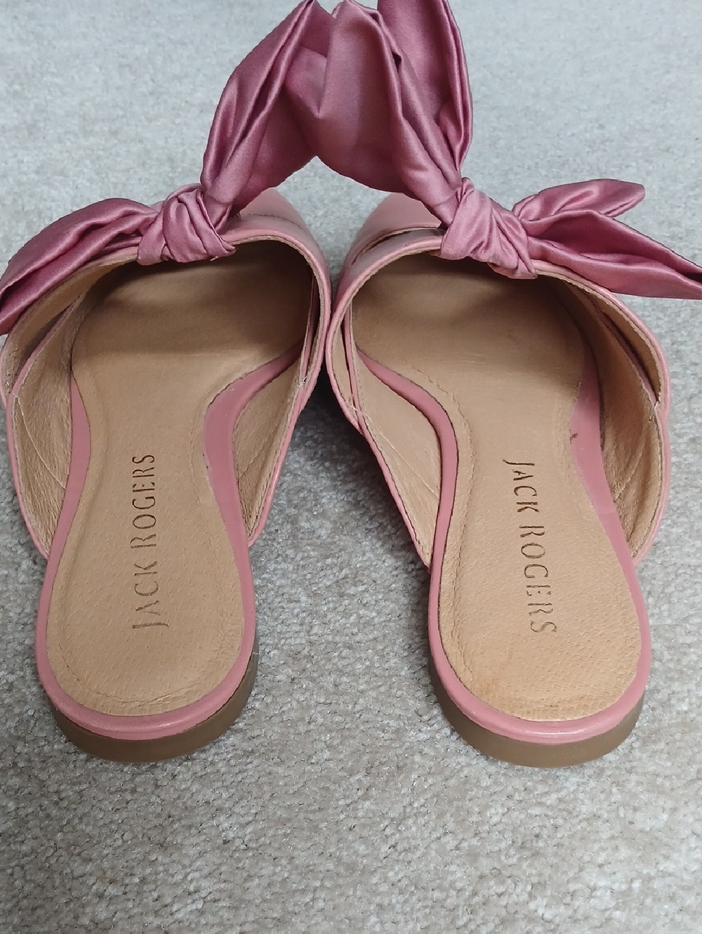 Jack Rogers Heidi Bow Pointed Mules - Picture 6 of 6